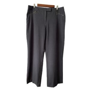 George Women's 18 Uptown Stretch Heather Wide Leg Business Office‎ Career Pants